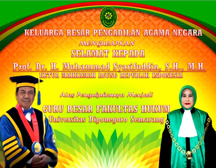 Ucapan Selamat Kepada KMA RI