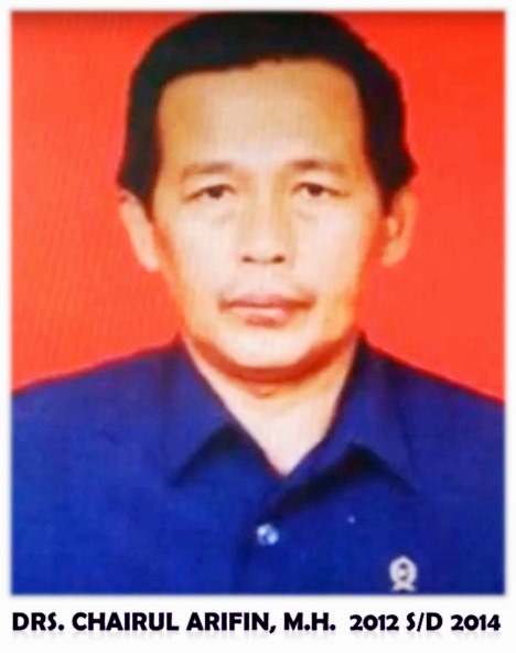 11. Drs. CHAIRUL ARIFIN M.H