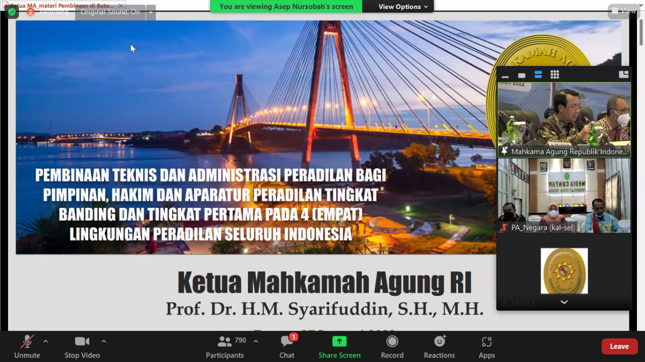 pembinaan MA